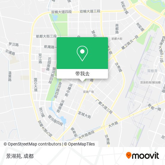 景湖苑地图