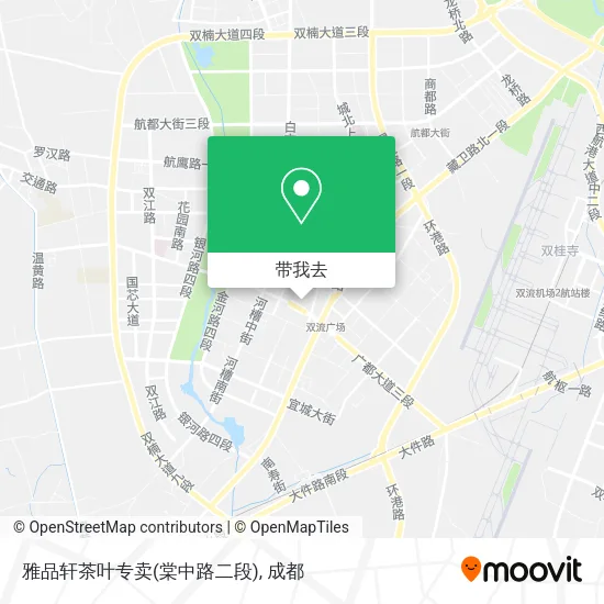 雅品轩茶叶专卖(棠中路二段)地图