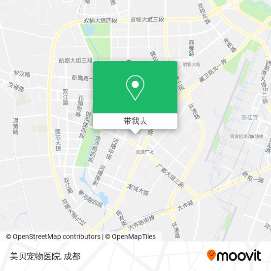 美贝宠物医院地图