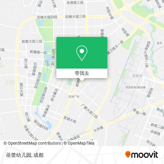 蓓蕾幼儿园地图