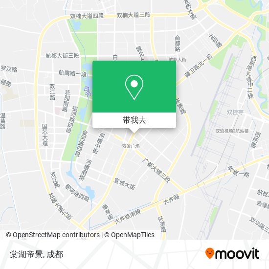 棠湖帝景地图