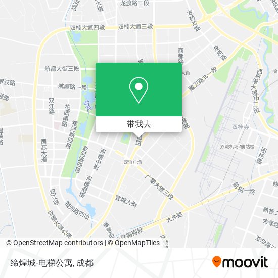 缔煌城-电梯公寓地图