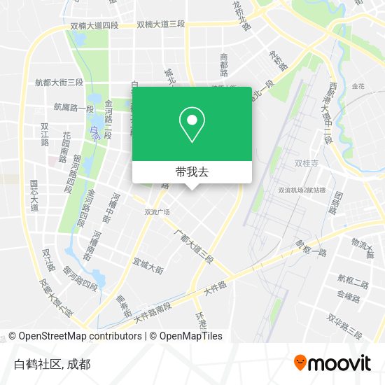 白鹤社区地图