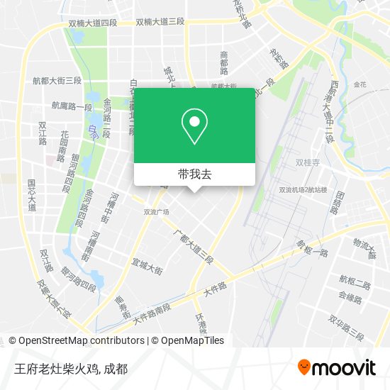 王府老灶柴火鸡地图