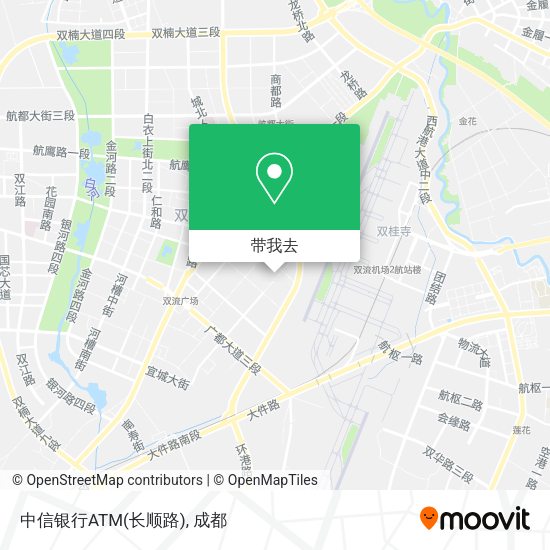 中信银行ATM(长顺路)地图