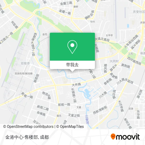 金港中心-售楼部地图