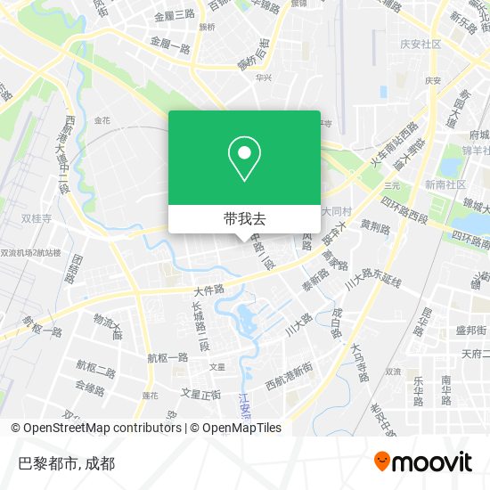 巴黎都市地图
