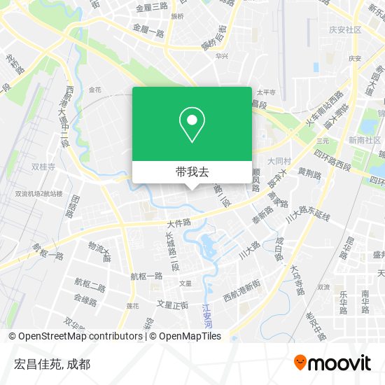 宏昌佳苑地图