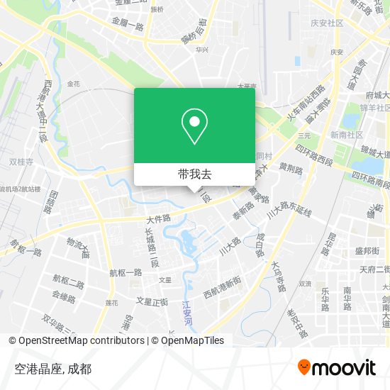空港晶座地图