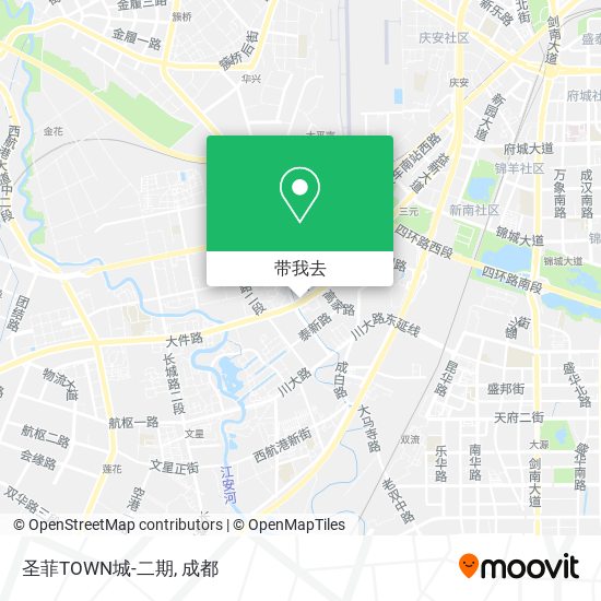 圣菲TOWN城-二期地图
