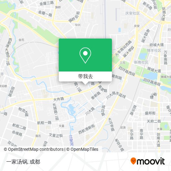 一家汤锅地图