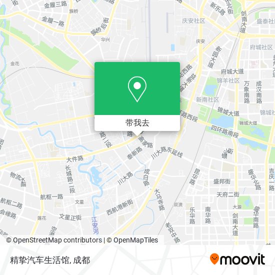 精挚汽车生活馆地图