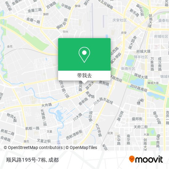 顺风路195号-7栋地图