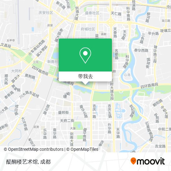 醍醐楼艺术馆地图