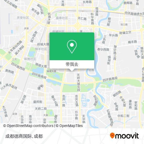 成都德商国际地图