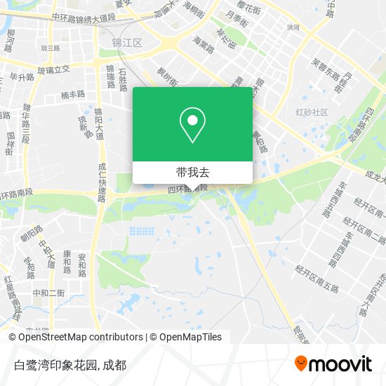 白鹭湾印象花园地图