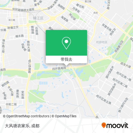 大风塘农家乐地图