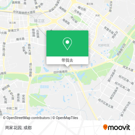 周家花园地图