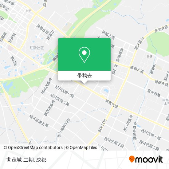 世茂城-二期地图
