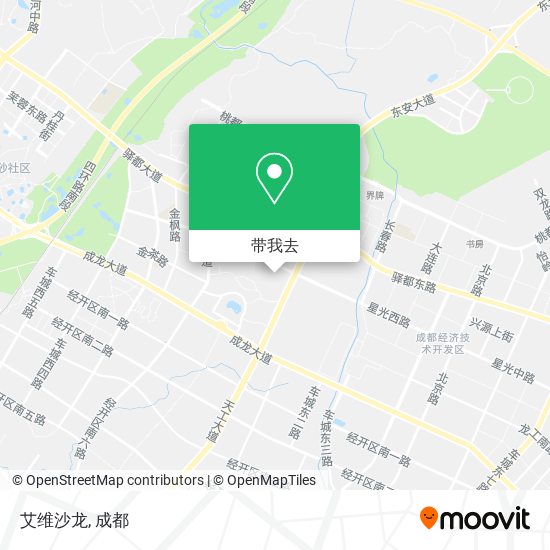 艾维沙龙地图
