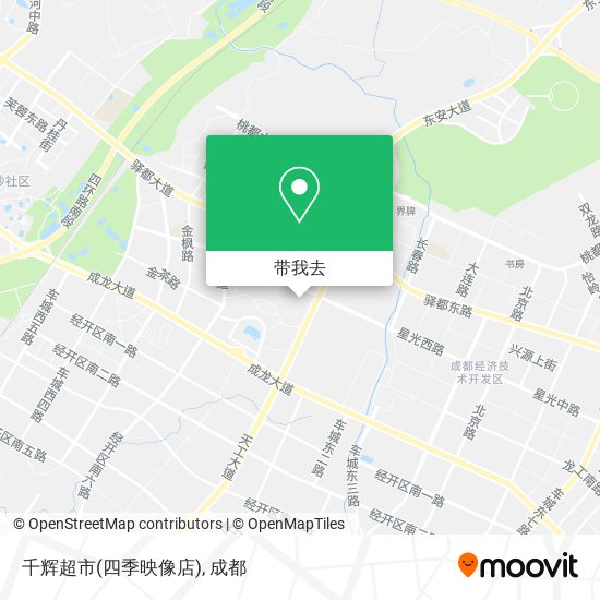 千辉超市(四季映像店)地图