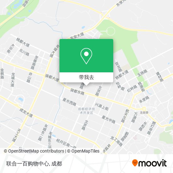 联合一百购物中心地图