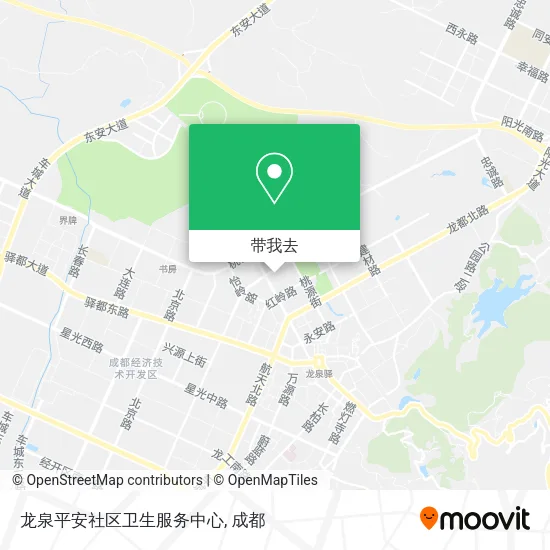 龙泉平安社区卫生服务中心地图