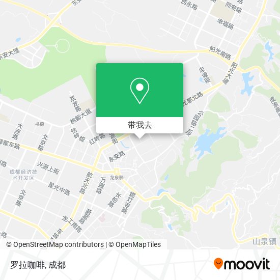 罗拉咖啡地图
