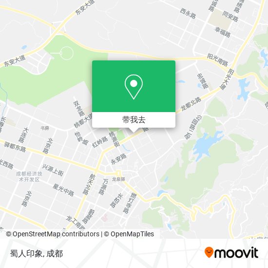 蜀人印象地图