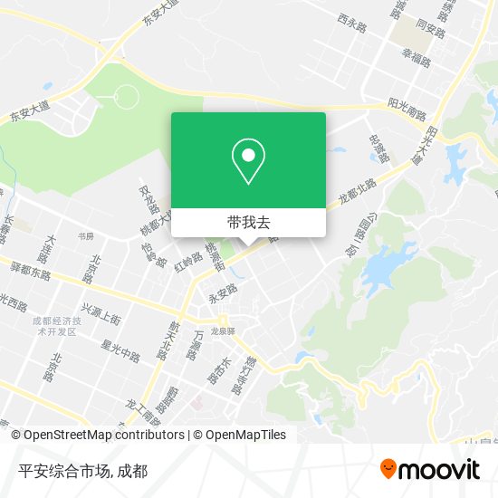 平安综合市场地图
