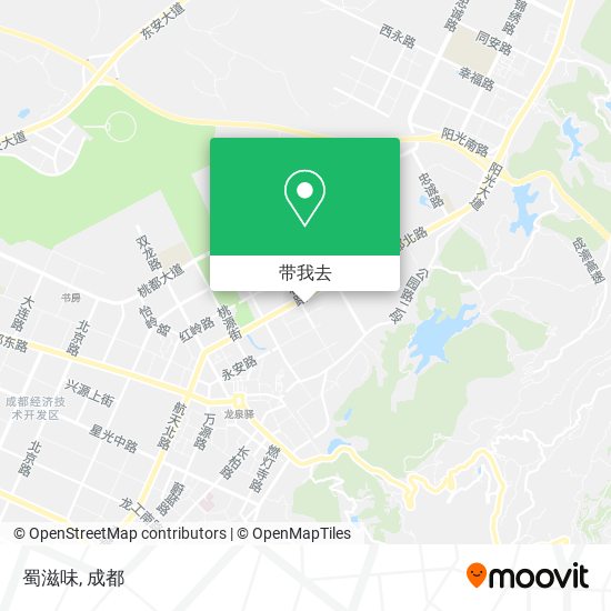 蜀滋味地图