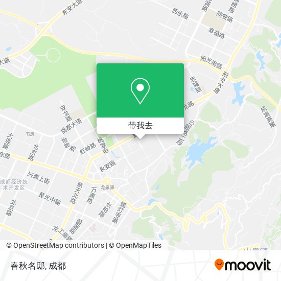 春秋名邸地图