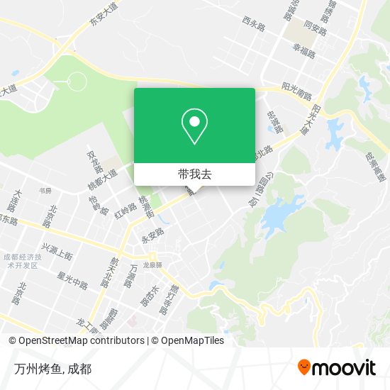 万州烤鱼地图
