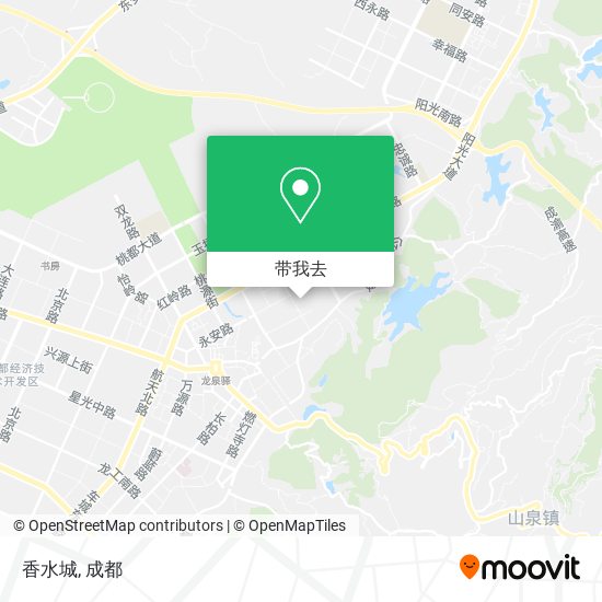 香水城地图