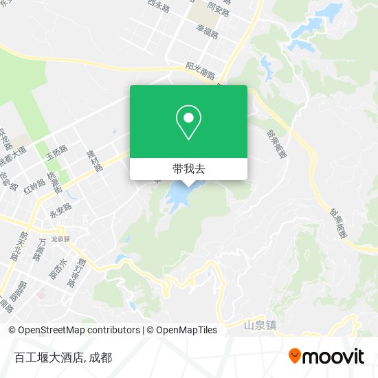 百工堰大酒店地图