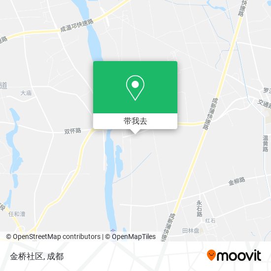 金桥社区地图