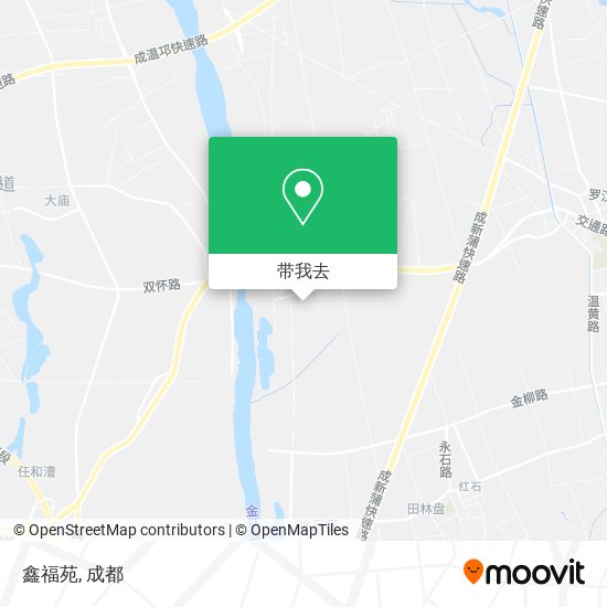 鑫福苑地图