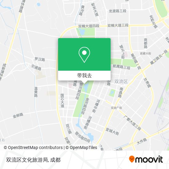 双流区文化旅游局地图