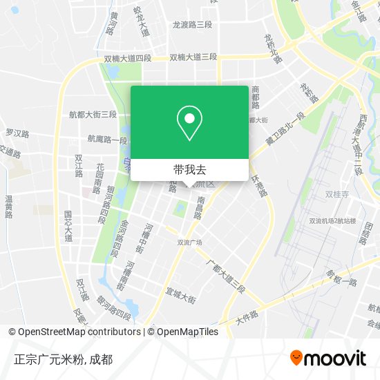 正宗广元米粉地图