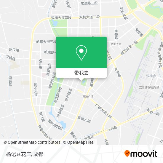 杨记豆花庄地图