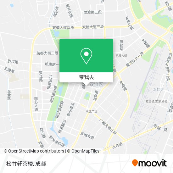 松竹轩茶楼地图