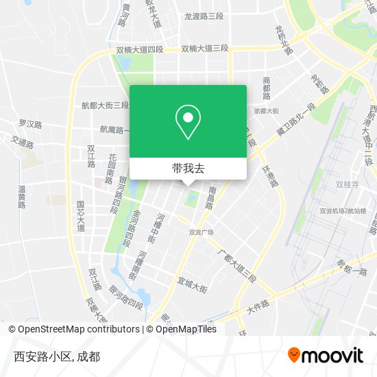 西安路小区地图
