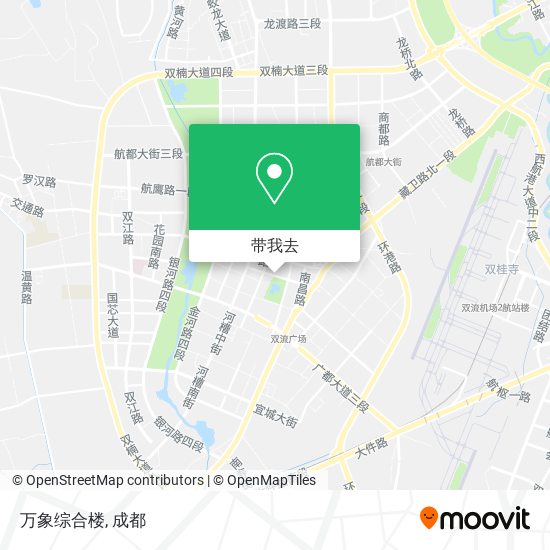 万象综合楼地图
