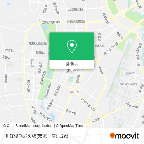 川江滋香老火锅(双流一店)地图