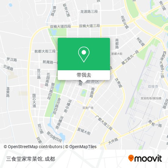 三食堂家常菜馆地图