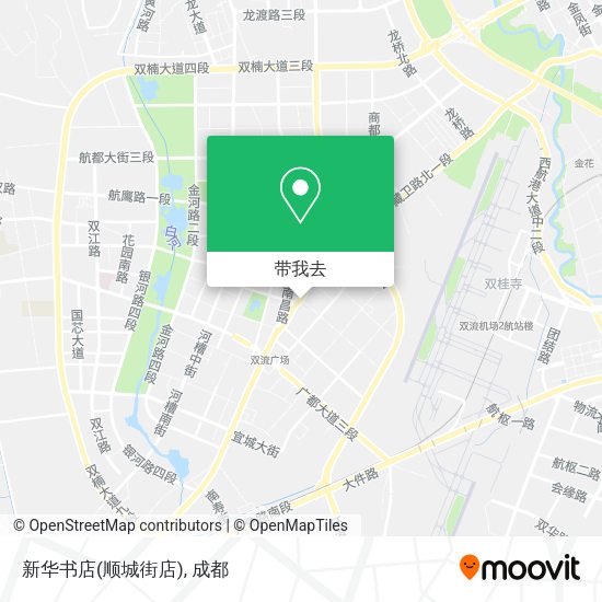 新华书店(顺城街店)地图