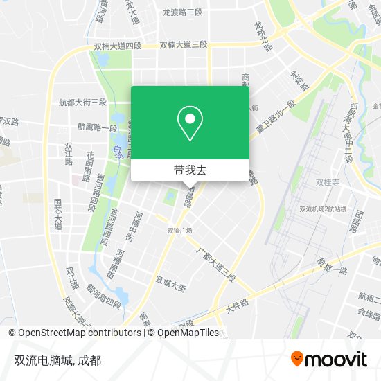 双流电脑城地图