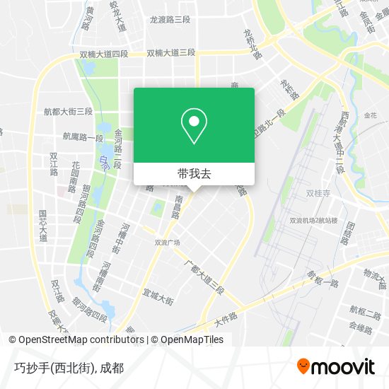 巧抄手(西北街)地图