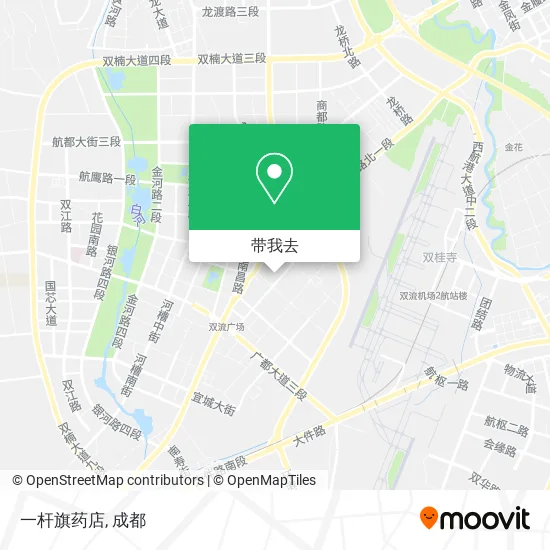 一杆旗药店地图