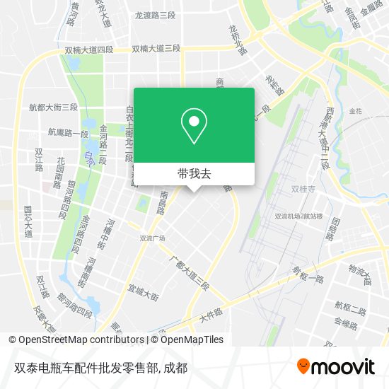 双泰电瓶车配件批发零售部地图